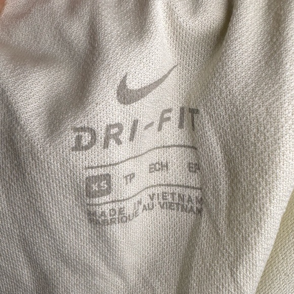 Nike Cream and Tan Athletic Shorts XS - Picture 2 of 6